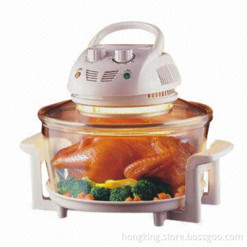 Halogen Oven with 60 Minutes Timer and 12.0L Capacity